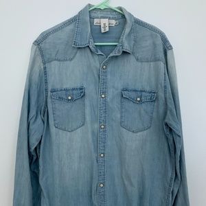 Denim Button Up